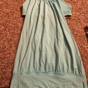 vintage blue lulu lemon tank